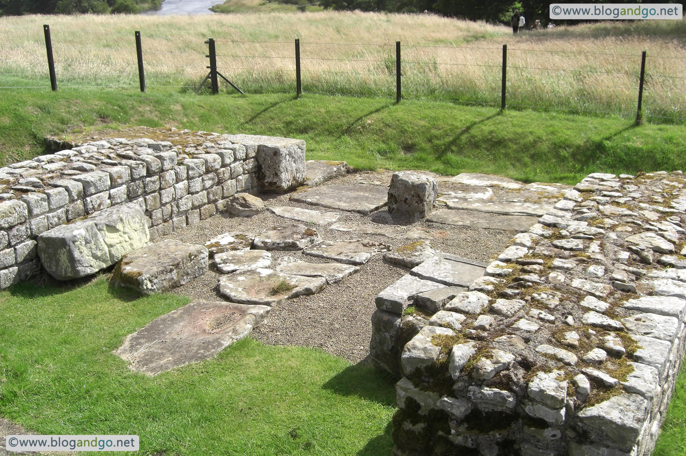Hadrian's Wall Path - East Lesser Side Gate, Chesters Roman Fort